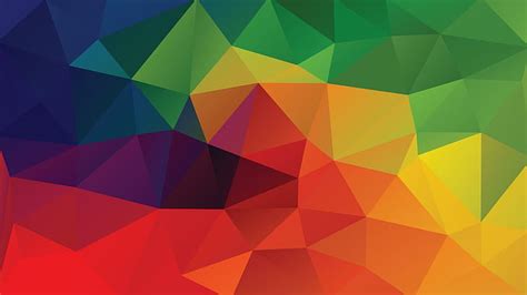 Modern Geometric Wallpaper Colorful Olportricks