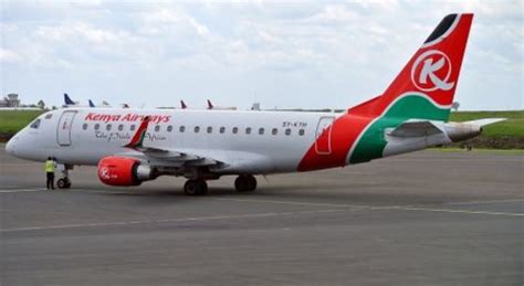 Kenya Airways Plane Turns Back After One Of Its Tyres Plugs Off