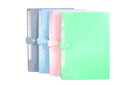 Nisun A4 Size Expandable 12 Pocket Documents File Folder Organizer With