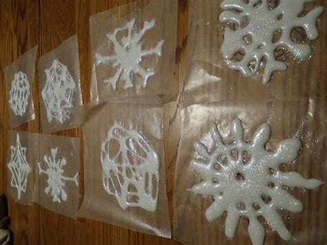 Naturally Homemade Homemade Snowflake Ornaments And Decorations