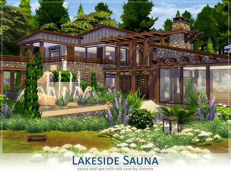 Lakeside Sauna By Lhonna At Tsr Sims 4 Updates