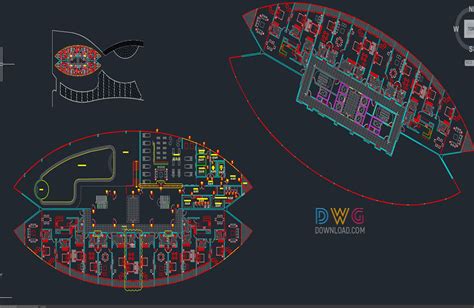 Modern Hotel Dwg Plan Dwgdownloadcom