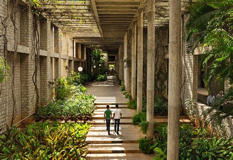 The Indian Institute Of Management Bengaluru India Campus Was Designed By Pritzker Prize
