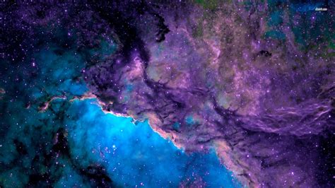 Blue Nebula Wallpaper X Wallpaperup