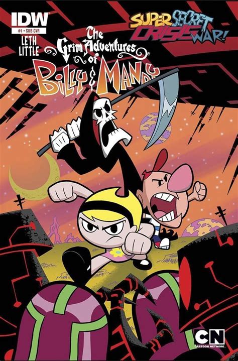 Super Secret Crisis War The Grim Adventures Of Billy And Mandy Idw