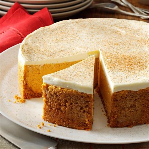 Pumpkin Cheesecake With Sour Cream Topping Recipe How To Make It