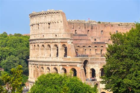 Colosseum In Rome Italy Stock Photo Image Of Attraction 73414084