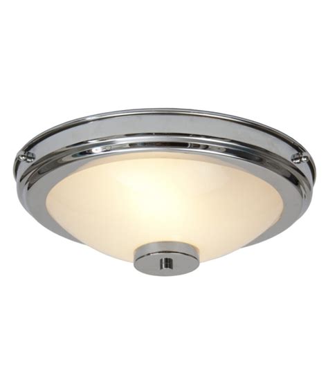 Shop a great selection of flush ceiling lights at the home lighting centre. Art Deco Chrome Flush Ceiling Light