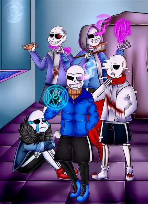 Undertale Aus Sans By Shina1319 On Deviantart