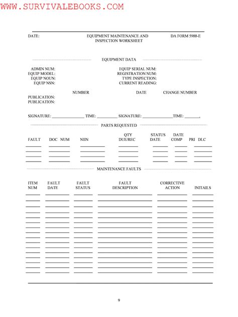 Da Form 5988 Pdf Fill Online Printable Fillable Blank Pdffiller