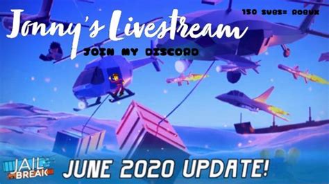 Check spelling or type a new query. ROBLOX JAILBREAK JUNE 2020 UPDATE LIVE - YouTube