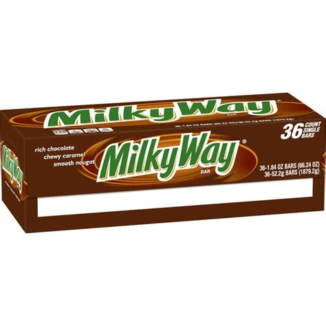 Milky Way Full Size Bulk Chocolate Candy Bars 184oz36ct Walmart