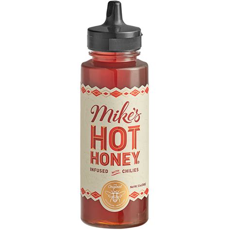 Mike S Hot Honey Original 12 Oz Bottle 6 Case