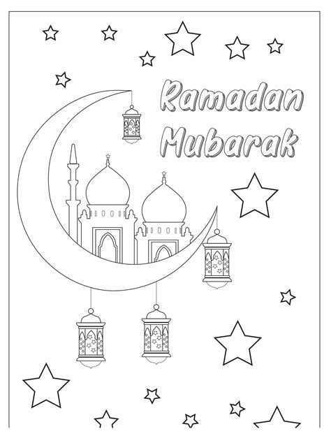 Ramadan Series Free Coloring Pages And Printables Hp® Saudi Arabia