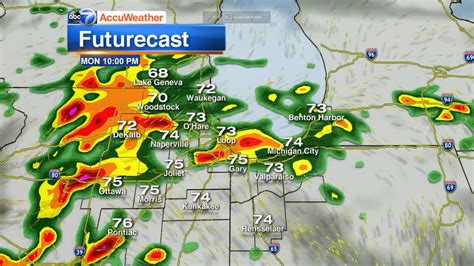 Flipboard Chicago Weather Radar Heavy Rain Moves Through Area Some