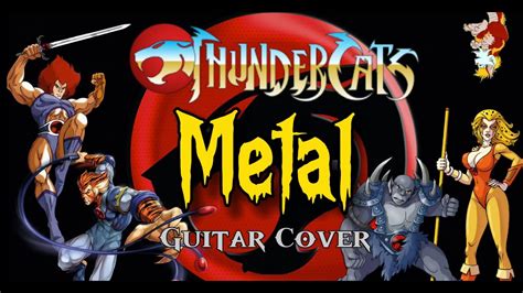 Thundercats Theme Metal Guitar Cover Youtube
