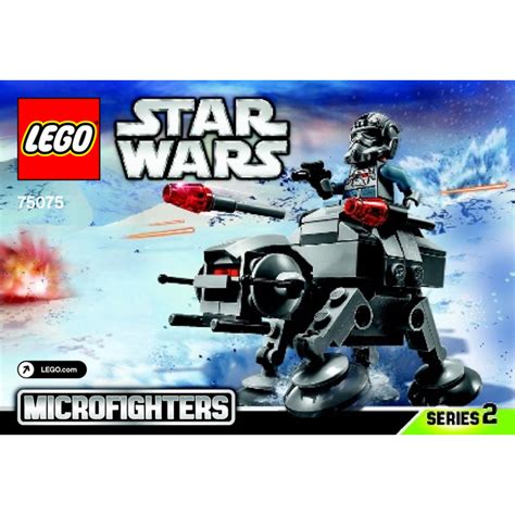 Lego At At Microfighter Set 75075 Instructions Brick Owl Lego
