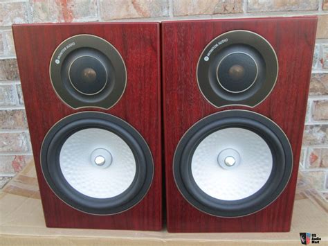 Monitor Audio Silver Rx 2 Speakers Rosenut Finish In Original Boxes