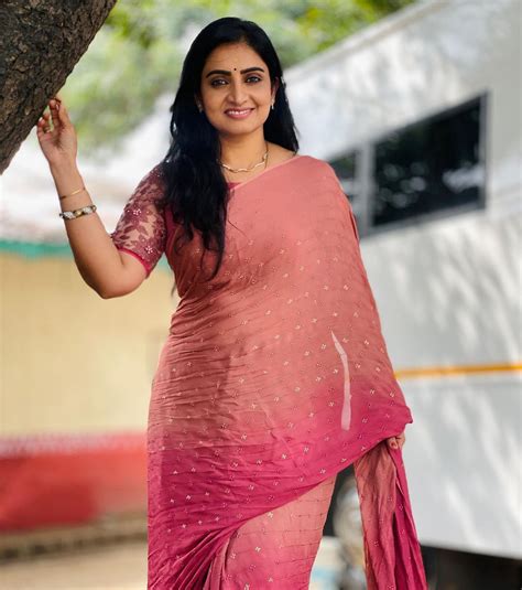 Malayalam Serial Actress Fame Sujitha In Her Lovely Saree Goes Viral