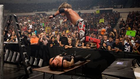 The Undertaker Vs Edge World Heavyweight Championship TLC Match One Night Stand WWE