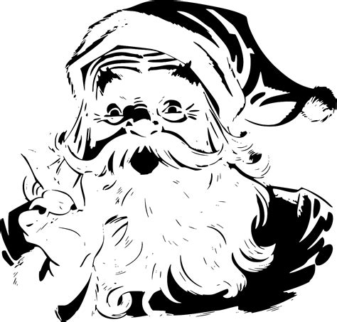 Svg Claus Barbado Santa Navidad Imagen E Icono Gratis De Svg Svg