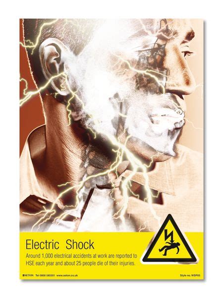 This wikihow will give you tips. Electric Shock Safety Posters | Seton