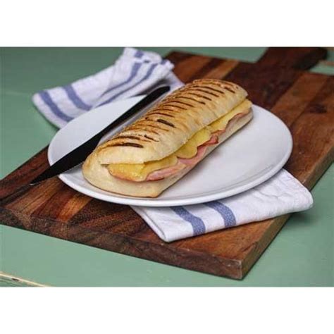 Noq Ham And Cheese Panini 12x131gm Wrapped Lynas Foodservice