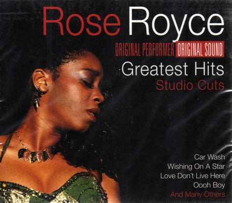 Rose Royce Greatest Hits Studio Cuts 2007 Cd Discogs