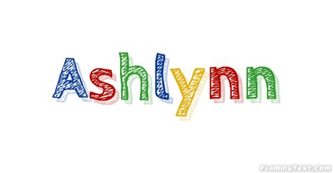 Ashlynn Лого Бесплатный инструмент для дизайна имени от Flaming Text