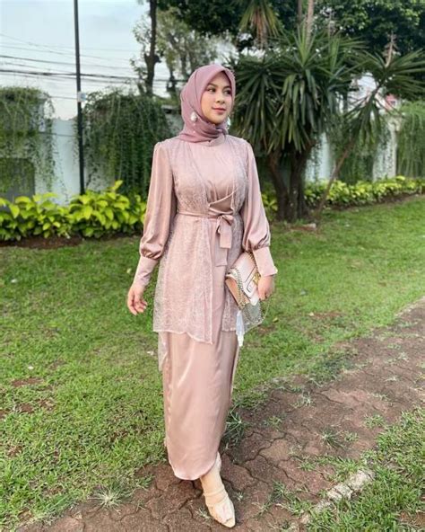 Model Baju Bridesmaid Hijab Kekinian Terbaru Indozone Beauty