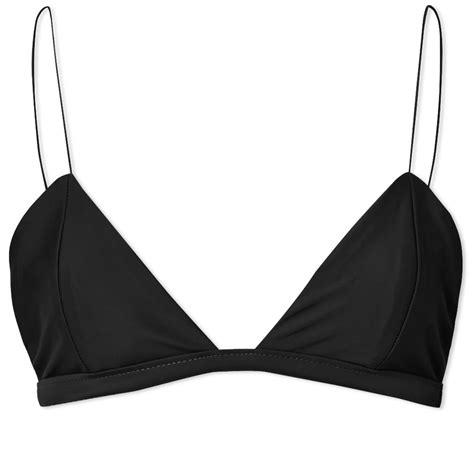 Jade Swim Micro Perfect Match Triangle Bikini Top Black End