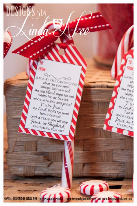 ***** grinch candy canes poems. Legend of the Candy Cane Gift Tag Card for Witnessing at