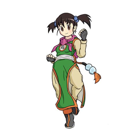 Drawing Of Female Fighter From Dragon Quest Iii Dragonquest
