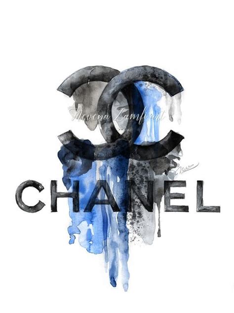 New and preowned, with safe shipping and easy returns. Chanel Logo Poster, Chanel Dripping logo, Large Chanel ...