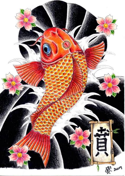 Pin By Ashley Smith On Graphic Design Japan Art Tattoo Koi Art Koi