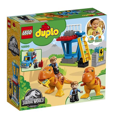 Lego 10880 Duplo Jurassic World T Rex Tower Set Toptoy