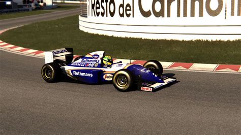 Ayrton Senna Imola Assetto Corsa Williams Fw V Youtube