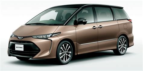 Toyota Estima Facelift Officially Revealed In Japan Paul Tan