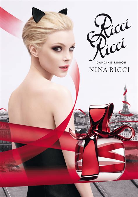 new ricci ricci dancing ribbon nina ricci jessica stam perfume ad