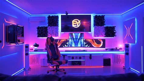 If you have your gamer setup in your bedroom or share your gaming room with another person, you can conserve space with a. #gamingsetup #gamingsetup in 2020 | Gaming room setup ...