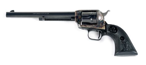 M Colt Peacemaker Buntline 22 Lr Revolver With 22 Wmr Cylinder In