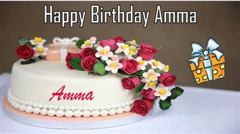 Happy Birthday Amma Image Wishes Youtube