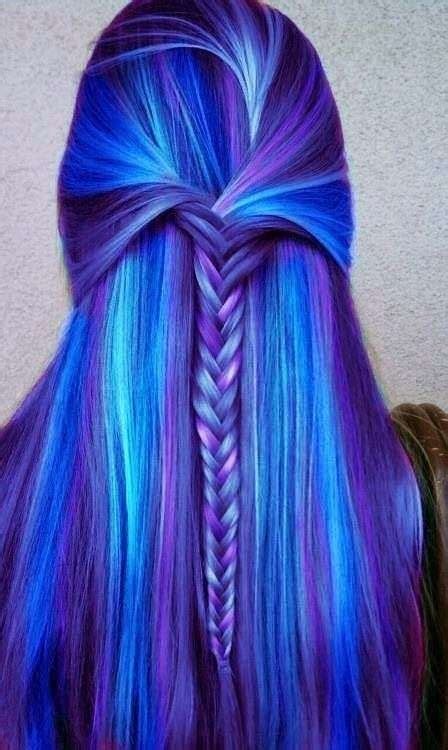 10 Awesome Multi Colored Hair Rainbow Braids That Will