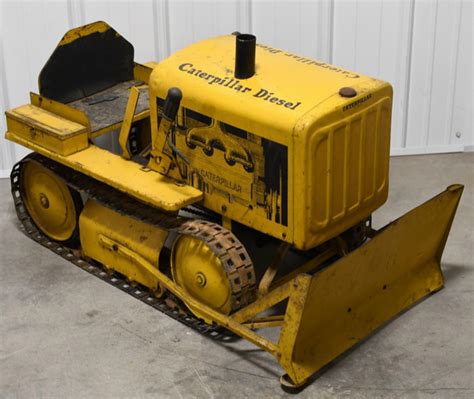 Lot Original Caterpillar D4 Pedal Dozer Tractor