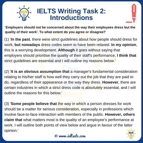 How To Write Introductions Ielts Writing Ielts Writing Task Essay