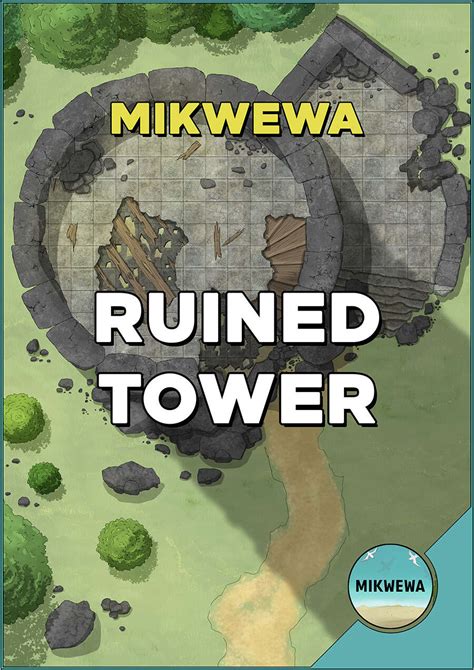 Mikwewa Maps Ruined Tower Mikwewa
