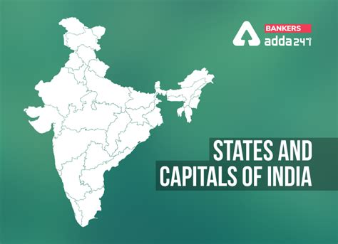 States And Capitals Of India India Has 28 States And 8 Uts In India 2021