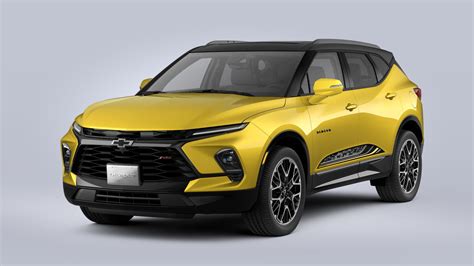 New 2023 Chevrolet Blazer Rs Awd In Yellow For Sale In Big Spring