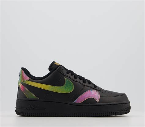 Nike Air Force 1 Lv8 Trainers Black Multi Colour Black Unisex Sports