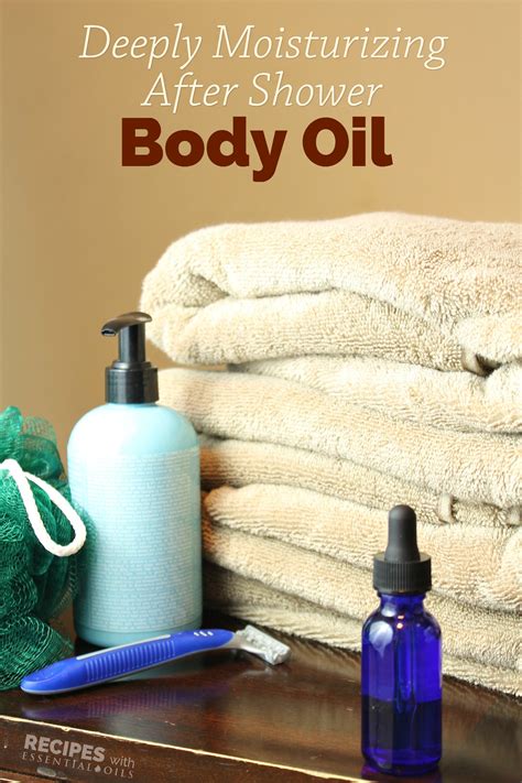 To stop frizzy hair after shower, a good way to condition and moisturize your hair the natural way is to massage it with hair oil. Moisturizing After Shower Body Oil - Recipes with ...